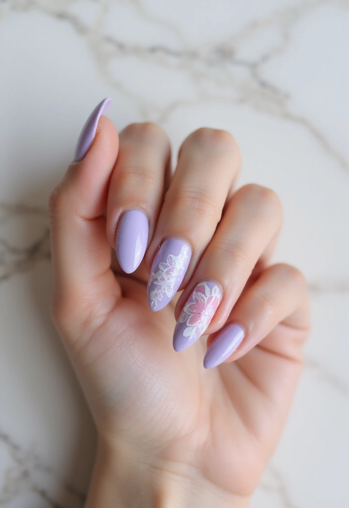 22 Aesthetic Nail Tech Ideas for Pro - 3. Minimalist Floral
