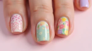 22 Cute Short Nail Design Ideas for Practical Playful Style