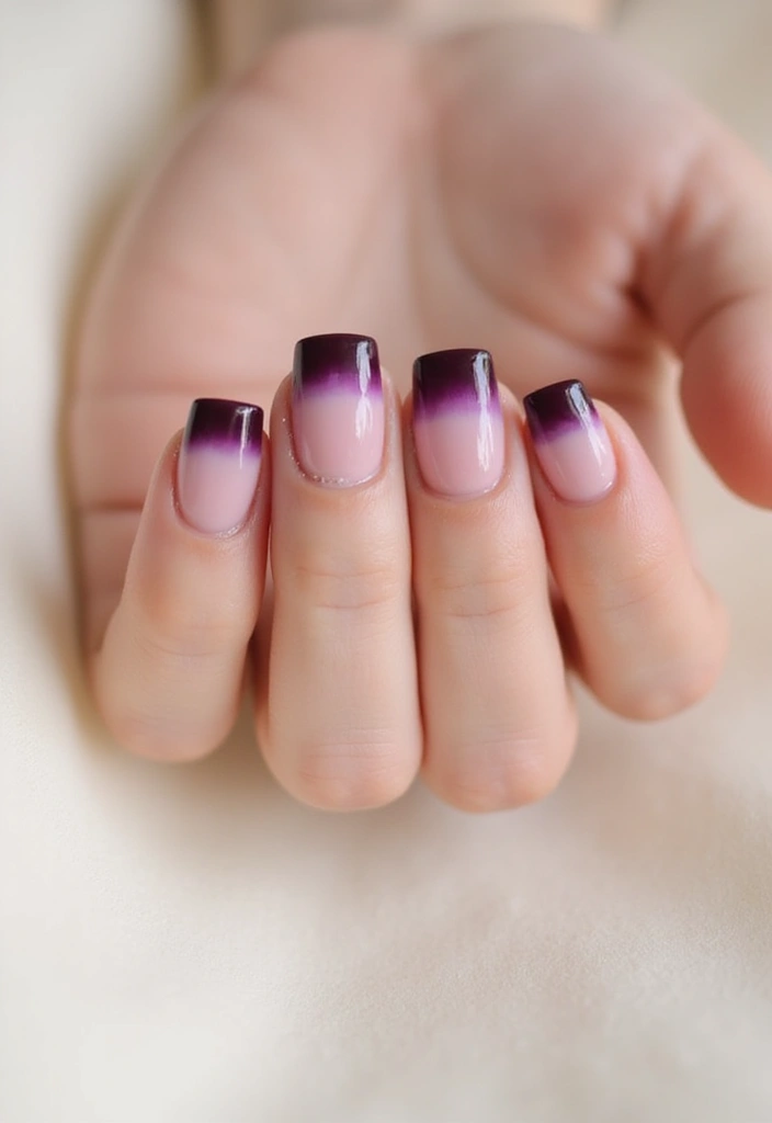 22 Easy Nail Sticker Ideas for Instant Artful Transformations - 10. Ombre Delight
