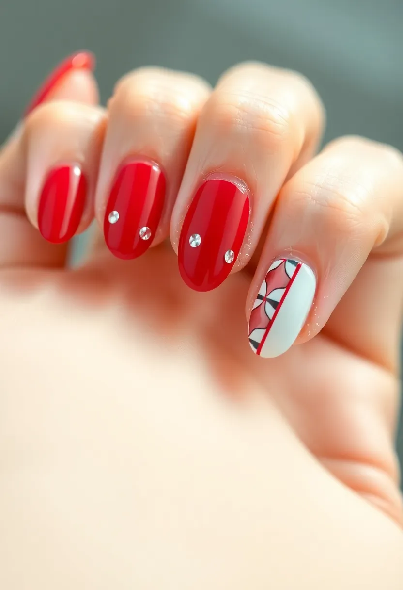 22 Easy Nail Sticker Ideas for Instant Artful Transformations - 22. Artful Accents