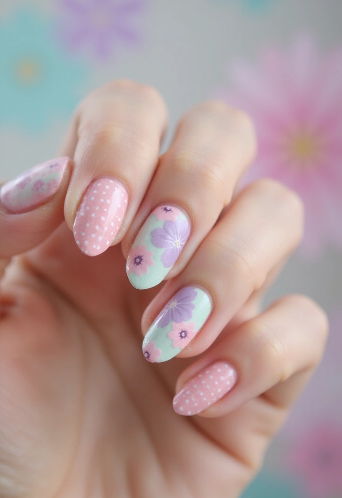 22 Easy Nail Sticker Ideas for Instant Artful Transformations - 9. Vintage Charm