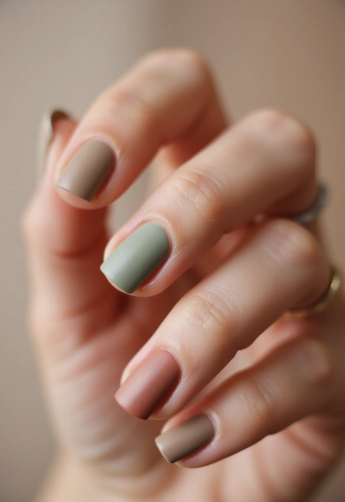 22 Ideal Nail Length Ideas for Ultimate Comfort and Killer Style - 16. Natural Matte