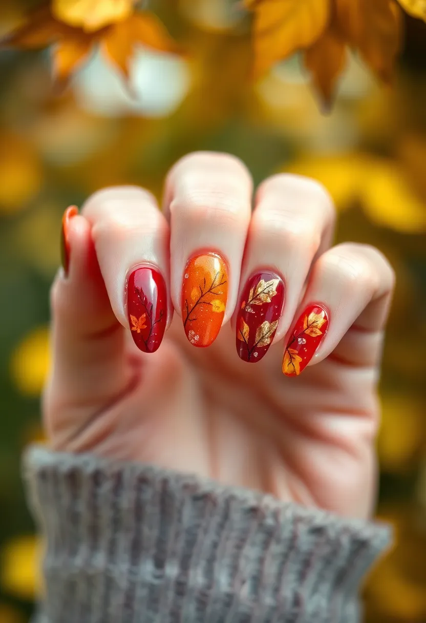 22 Nails-Only Ideas for Focused Fun - 13. Seasonal Sparkles