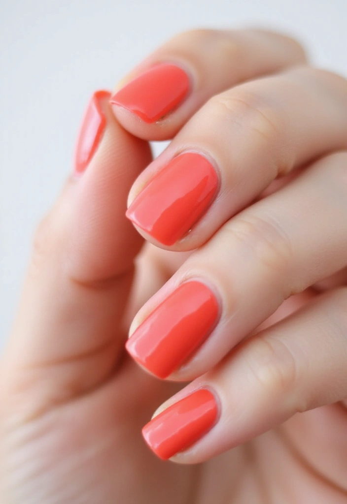22 Practical Short Nail Ideas for Busy Bosses - 14. Quick Dry Nail Polish