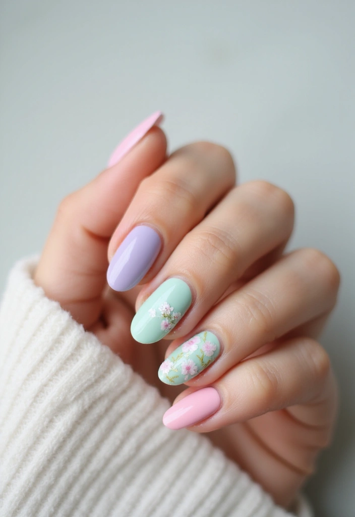 22 Practical Short Nail Ideas for Busy Bosses - 15. Seasonal Themes