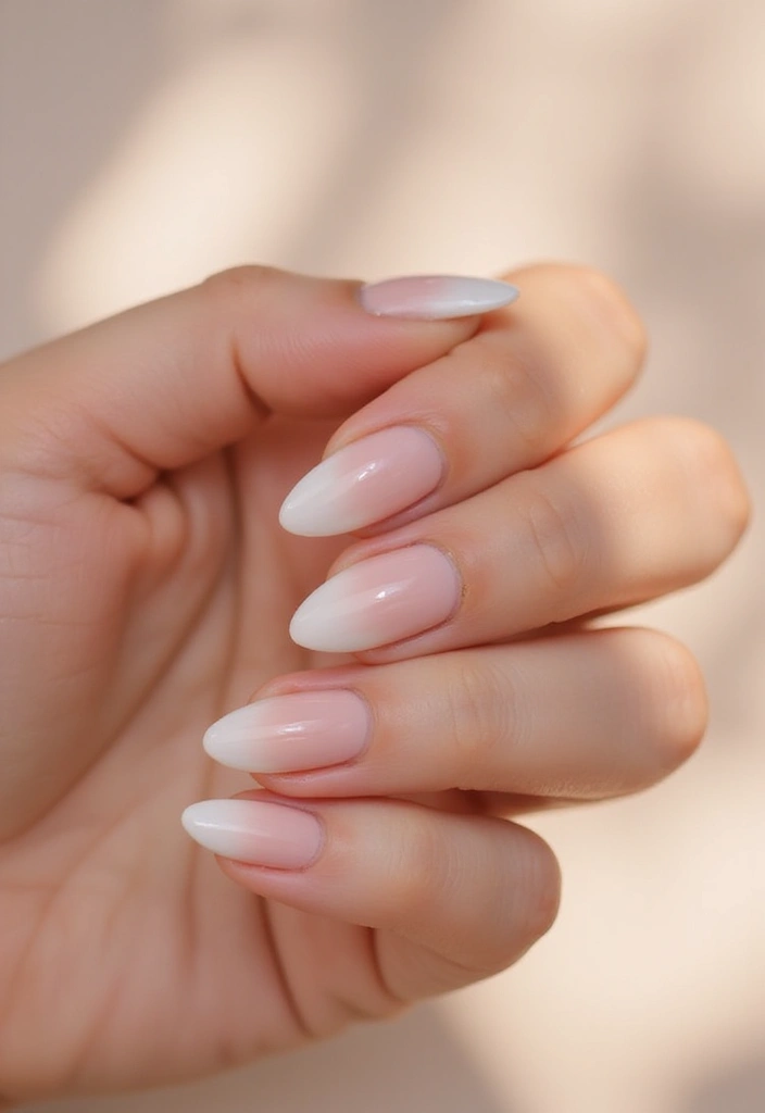 22 Practical Short Nail Ideas for Busy Bosses - 2. Subtle Ombre