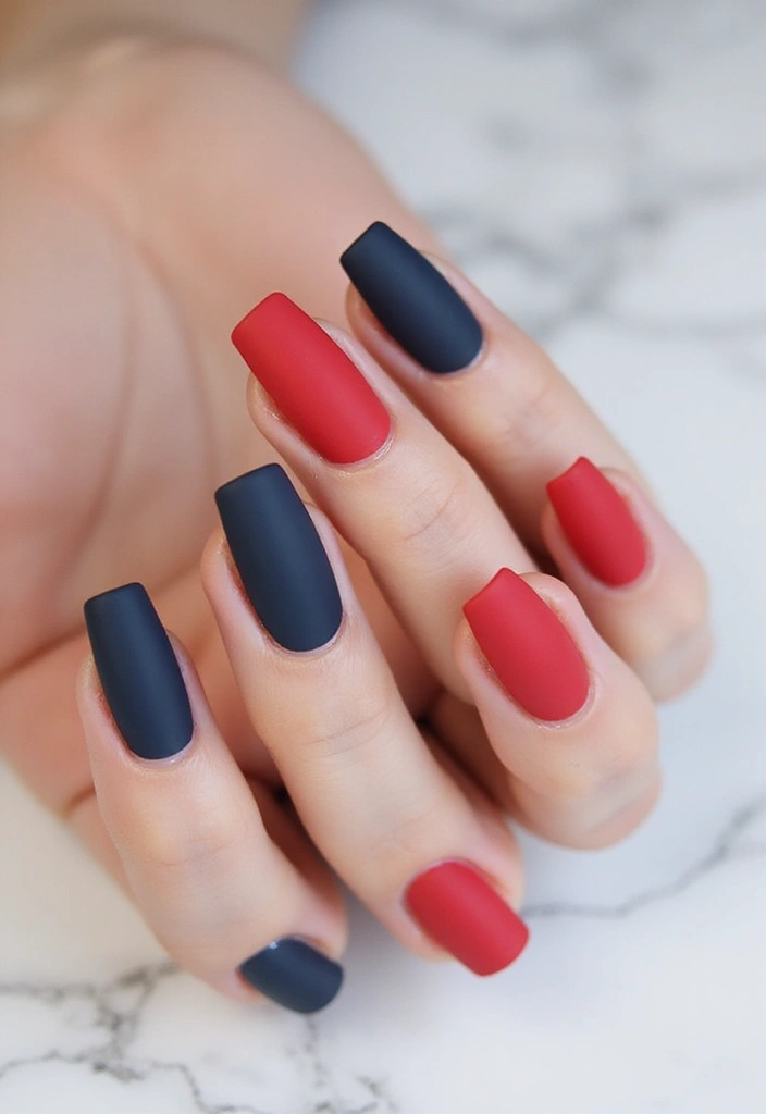 22 Practical Short Nail Ideas for Busy Bosses - 4. Solid Matte Colors