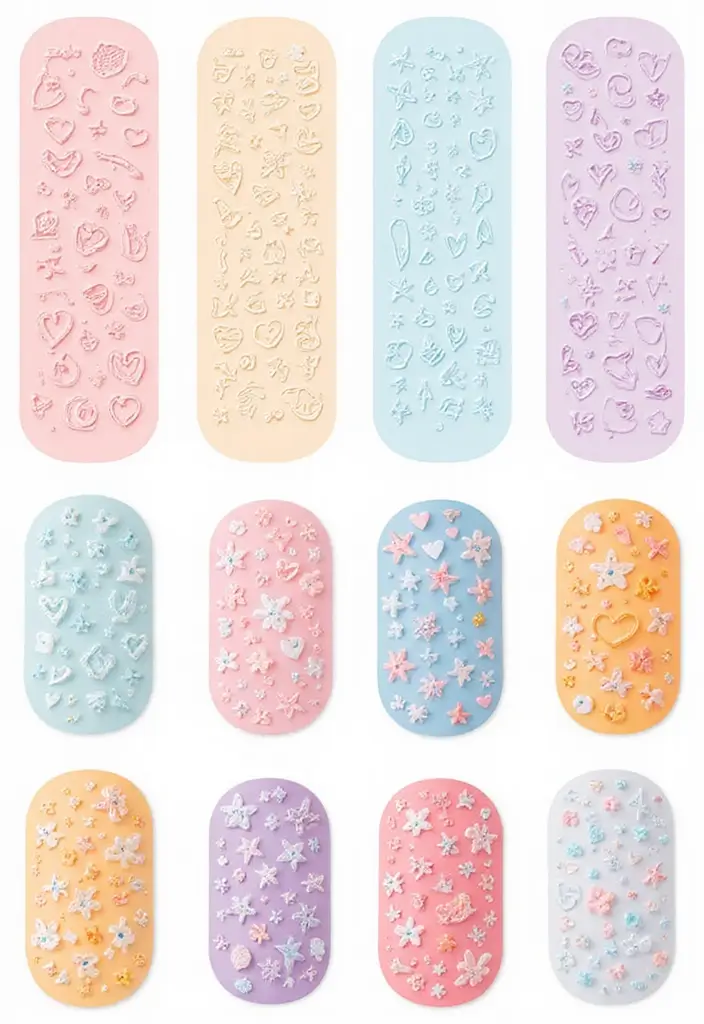 22 Versatile Nail Template Ideas for Epic DIY Nail Art Mastery - 13. Fun Shapes