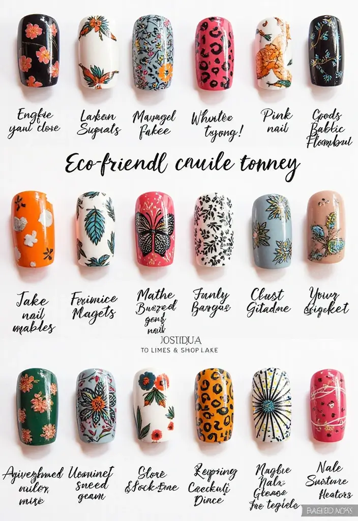 22 Versatile Nail Template Ideas for Epic DIY Nail Art Mastery - 19. Statement Nails