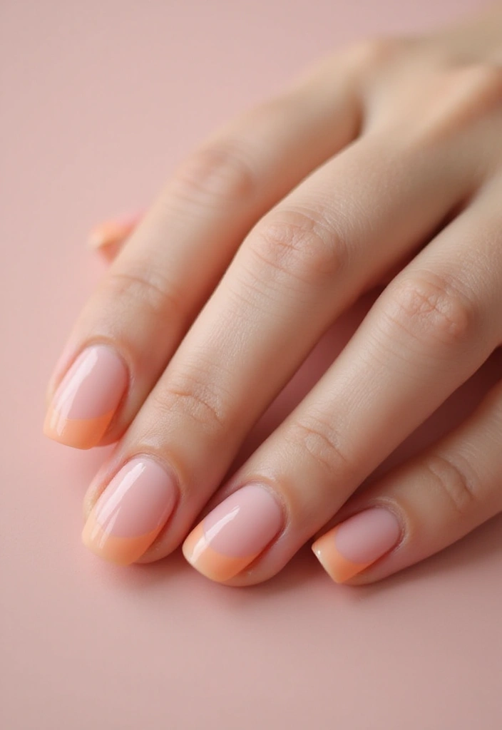 25 Charming Short Nail Ideas for Petite: Powerful Perfection - 6. Subtle Ombré Effect