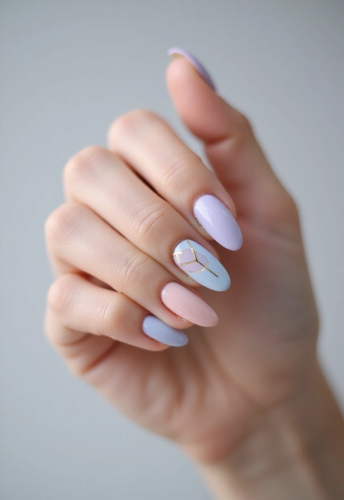 25 Irresistible Nail Shape Ideas to Transform Your Look in 2025 - 14. Minimalist Lines