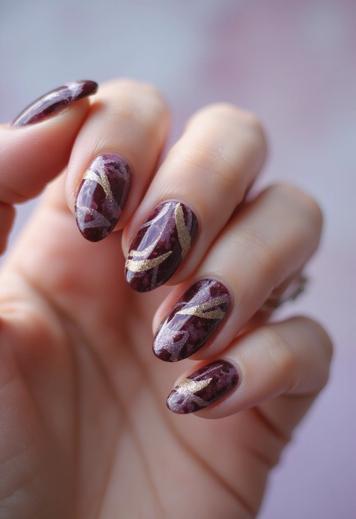 25 Mesmerizing Cat Eye Nail Ideas (Nail Mắt Mèo) for Hypnotic - 23. Artistic Swirls