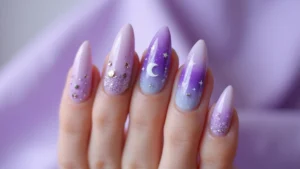 25 Mystical Purple Nail Ideas for Regal