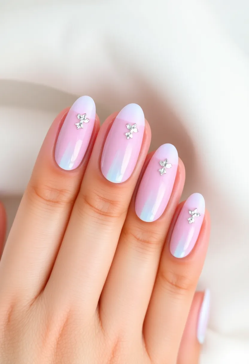 26 Almond Shape Nail Ideas for Sleek Seductive Silhouettes - 1. Classic French Tip with a Twist