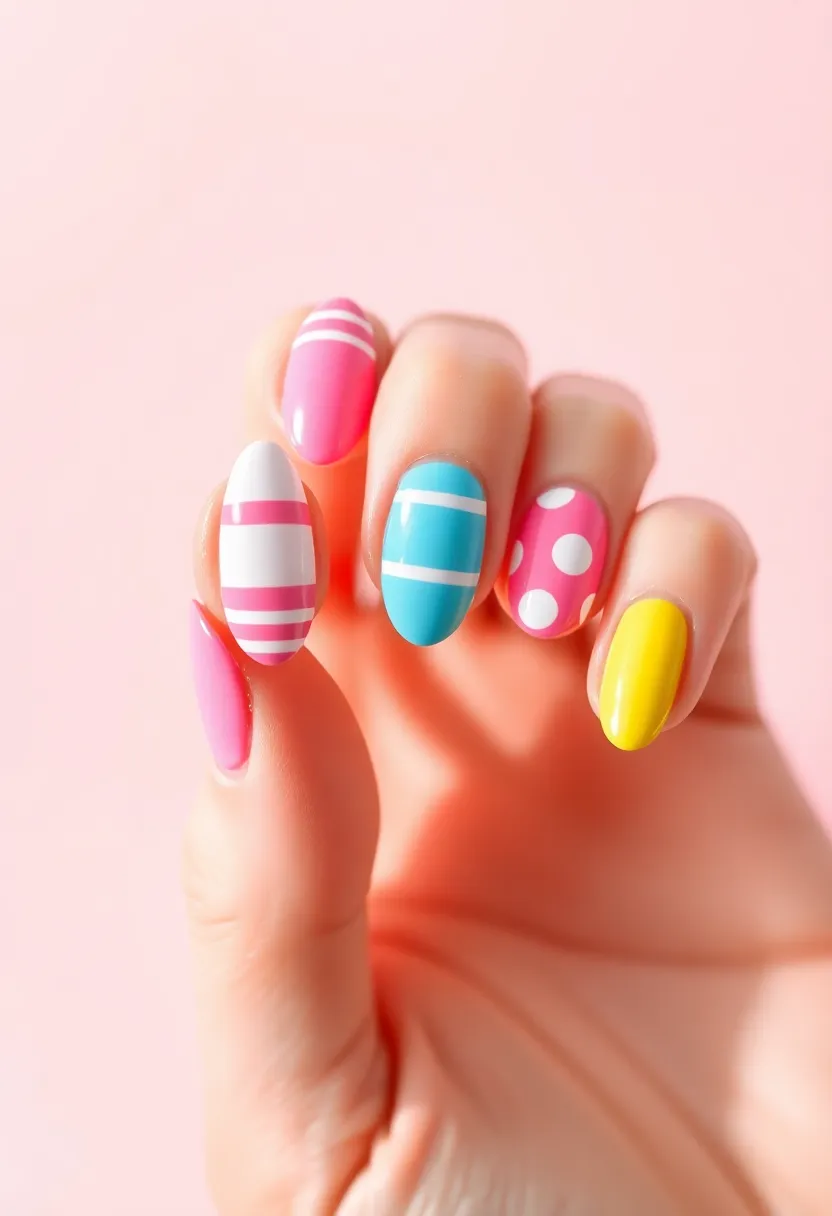 26 Almond Shape Nail Ideas for Sleek Seductive Silhouettes - 19. Candy-Inspired Colors