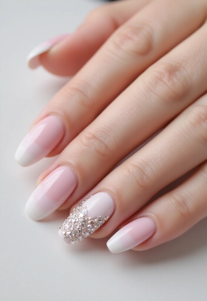 26 Festive Birthday Nail Ideas for Celebration-Ready Vibes - 17. Elegant Crystal Accents