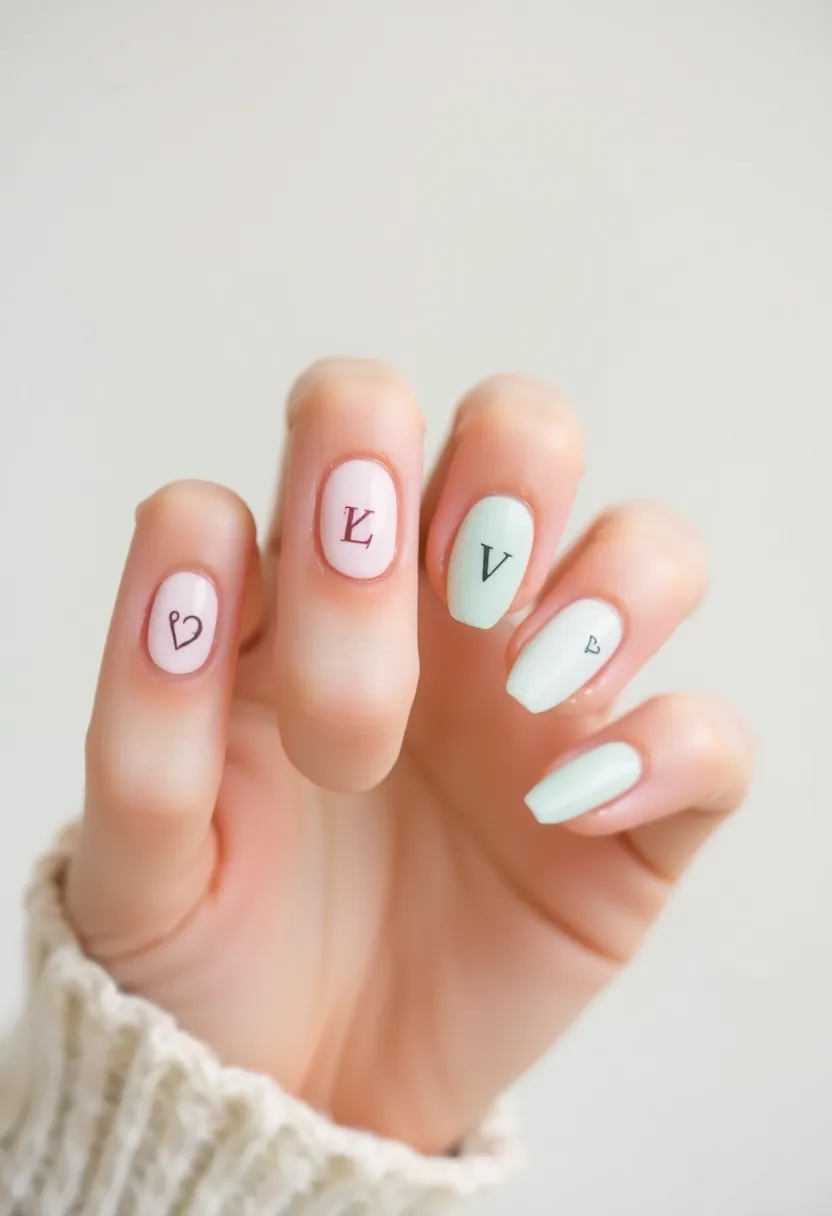 26 Festive Birthday Nail Ideas for Celebration-Ready Vibes - 26. Personal Touch Nail Art
