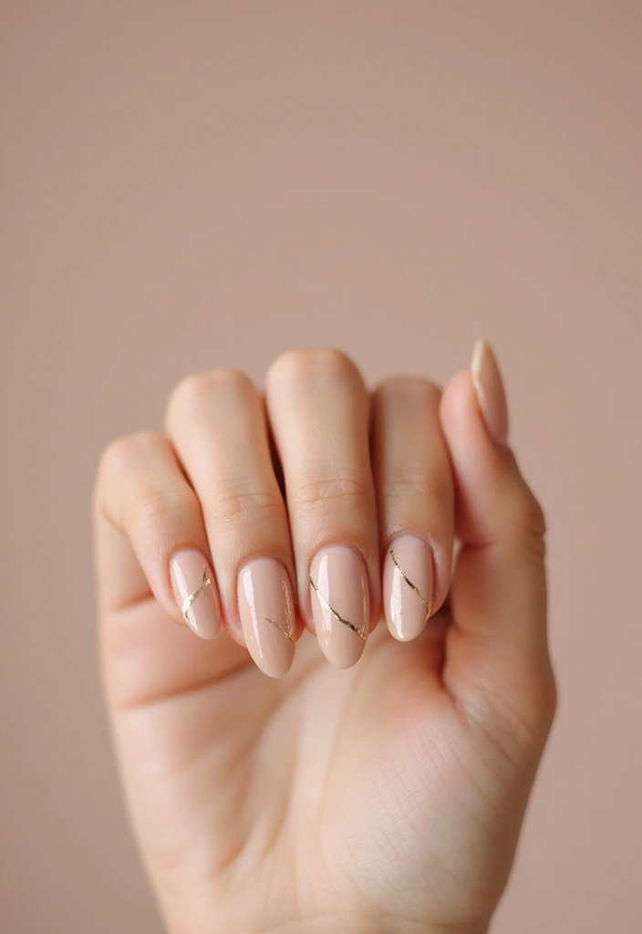 26 Festive Birthday Nail Ideas for Celebration-Ready Vibes - 7. Minimalist Birthday Stripes