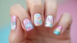 26 Fun Kids Nail Ideas for Playful
