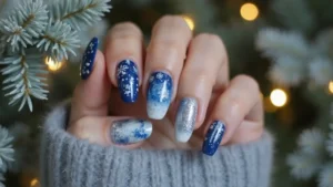26 Magical Winter Nail Ideas for Frosty Festive Glamour