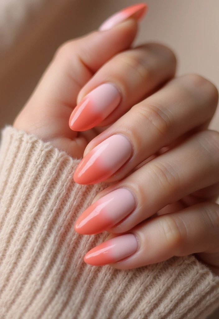 26 Simple Nail Art Design Ideas for Quick Effortless Elegance - 13. Ombre Fade