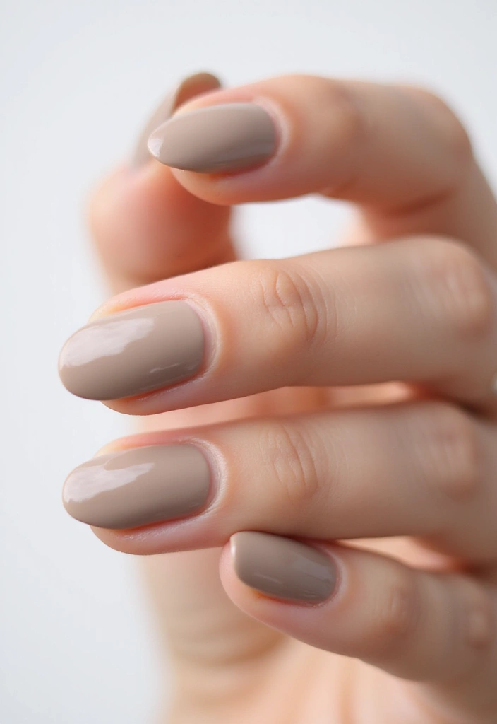 26 Simple Nail Art Design Ideas for Quick Effortless Elegance - 2. Monochrome Minimalism