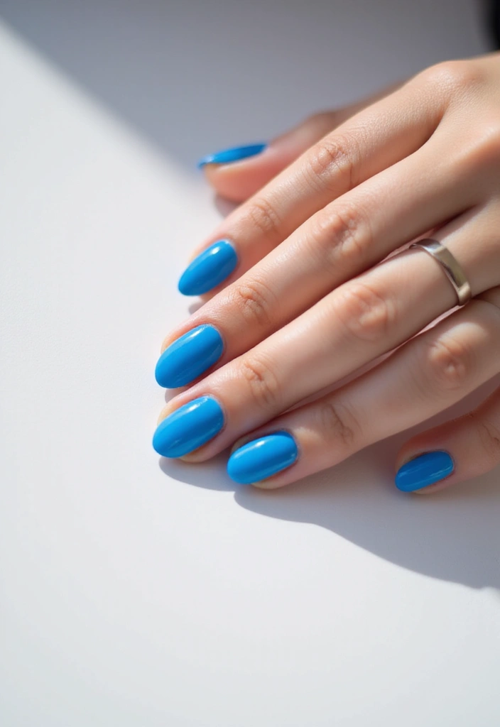 26 Simple Nail Art Design Ideas for Quick Effortless Elegance - 21. Bold Color Choices
