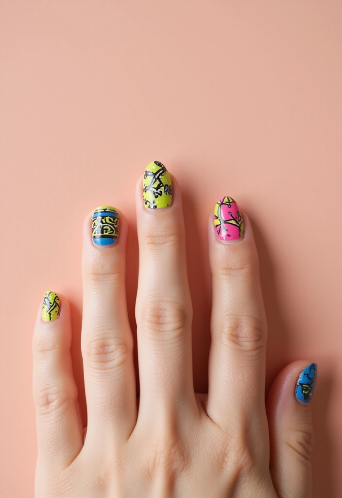 26 Simple Nail Art Design Ideas for Quick Effortless Elegance - 4. Negative Space Nails
