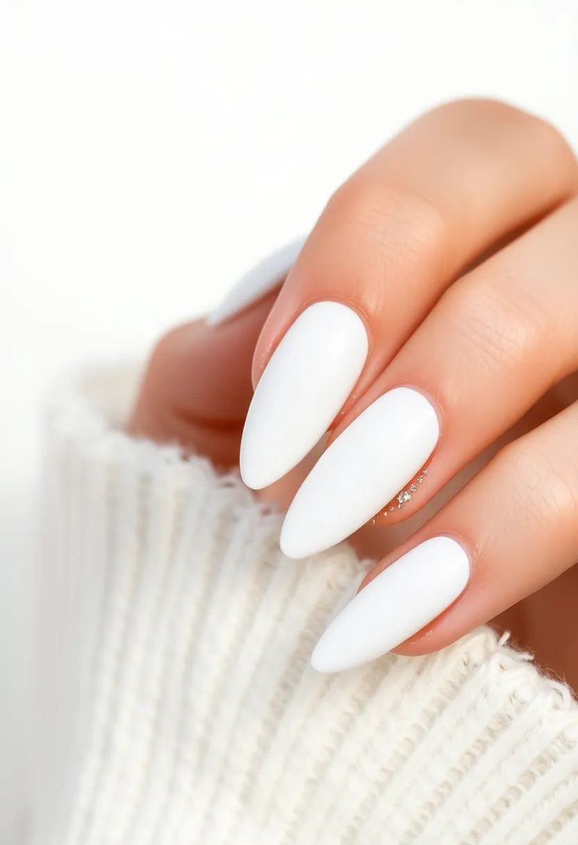 28 Clean White Nail Ideas for Minimalist - 9. Textured White Nails
