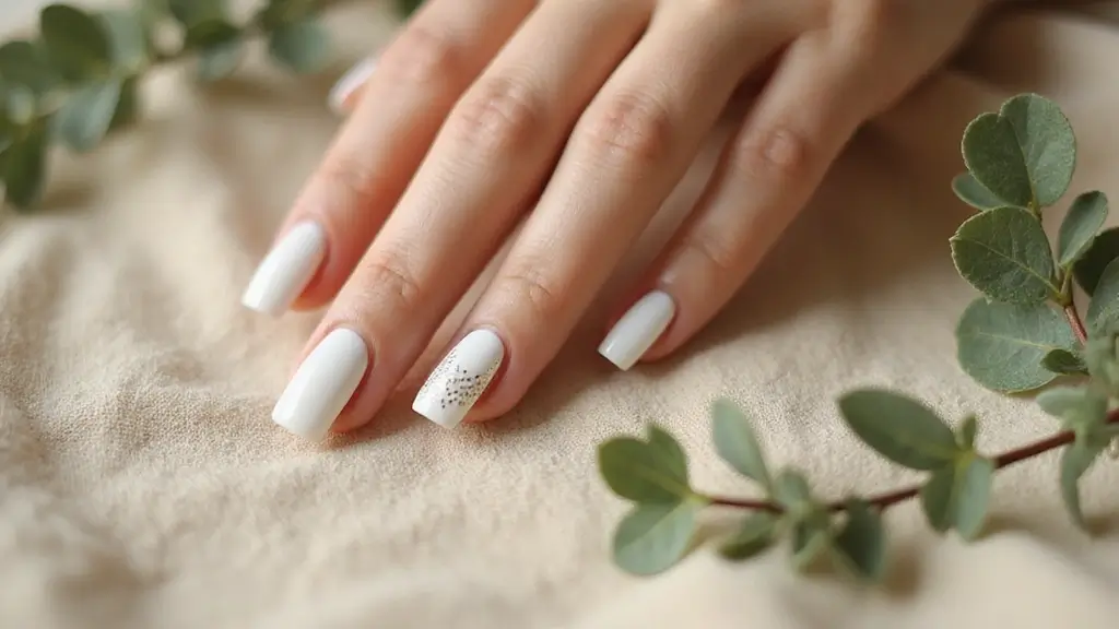28 Clean White Nail Ideas for Minimalist