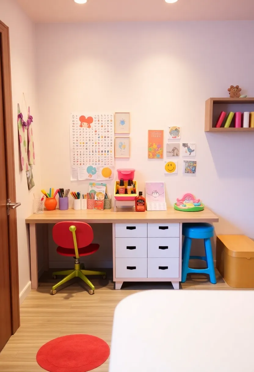28 Cozy Home Nail Room Ideas for Personal Zen Sanctuaries - 17. Family-Friendly Nail Space