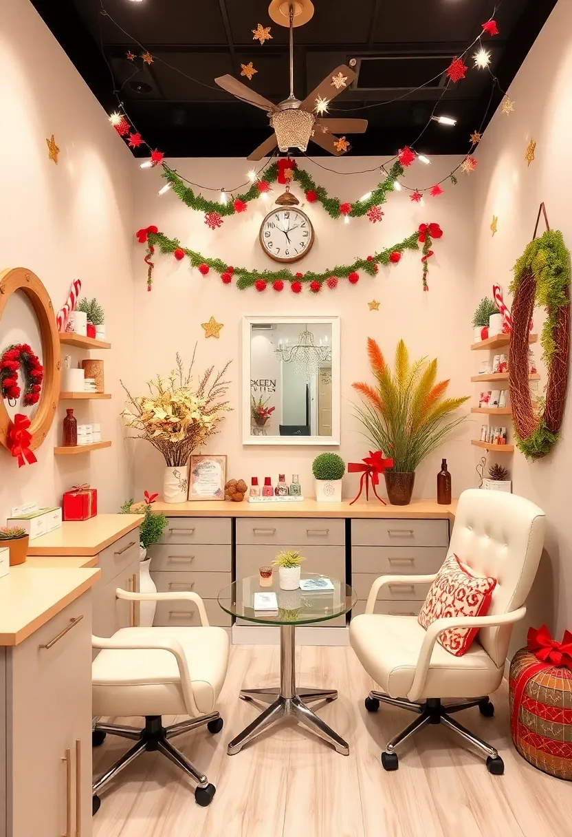 28 Cozy Home Nail Room Ideas for Personal Zen Sanctuaries - 18. Seasonal Themes