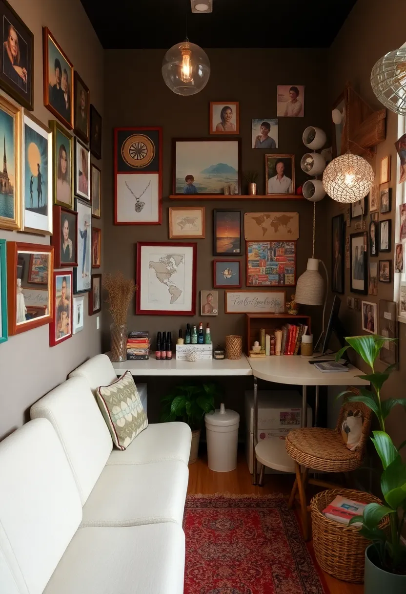 28 Cozy Home Nail Room Ideas for Personal Zen Sanctuaries - 21. Personal Touches