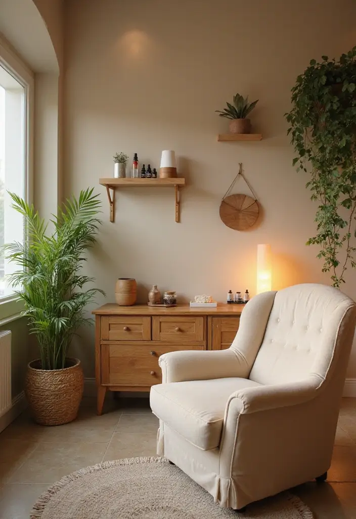 28 Cozy Home Nail Room Ideas for Personal Zen Sanctuaries - 3. Spa-Like Home Retreat