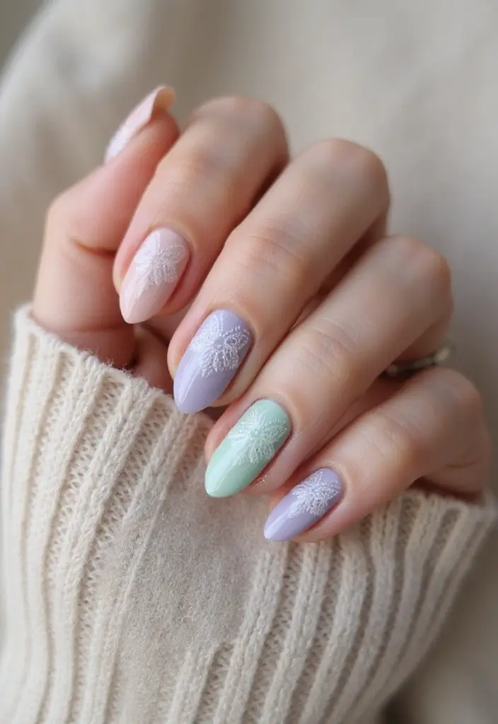 28 Creative Nail Design Ideas for Inspired Infinite Looks - 14. Vintage Vibes
