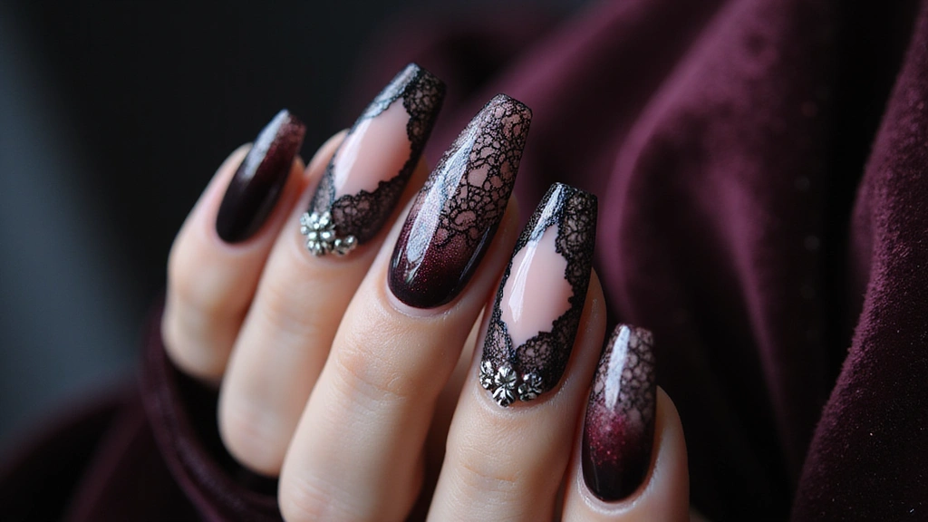 28 Dramatic Long Nail Ideas for Extended: Embracing Gothic Elegance
