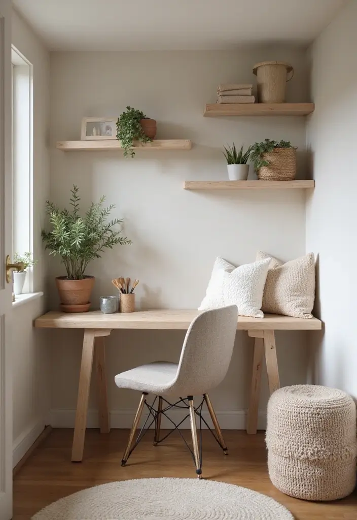 28 Dreamy Nail Room Ideas for Home - 7. Cozy Corner Nook