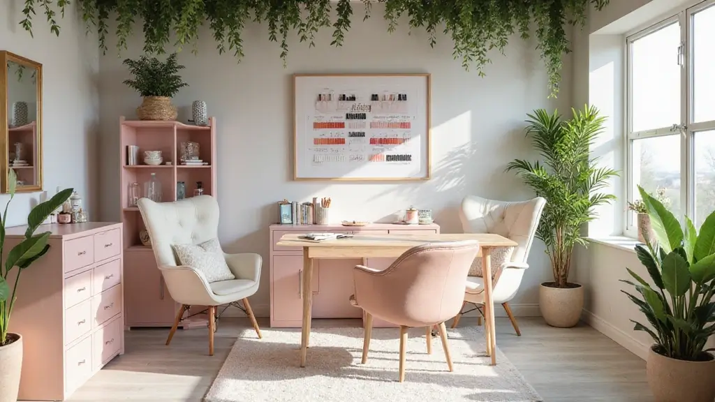 28 Dreamy Nail Room Ideas for Home