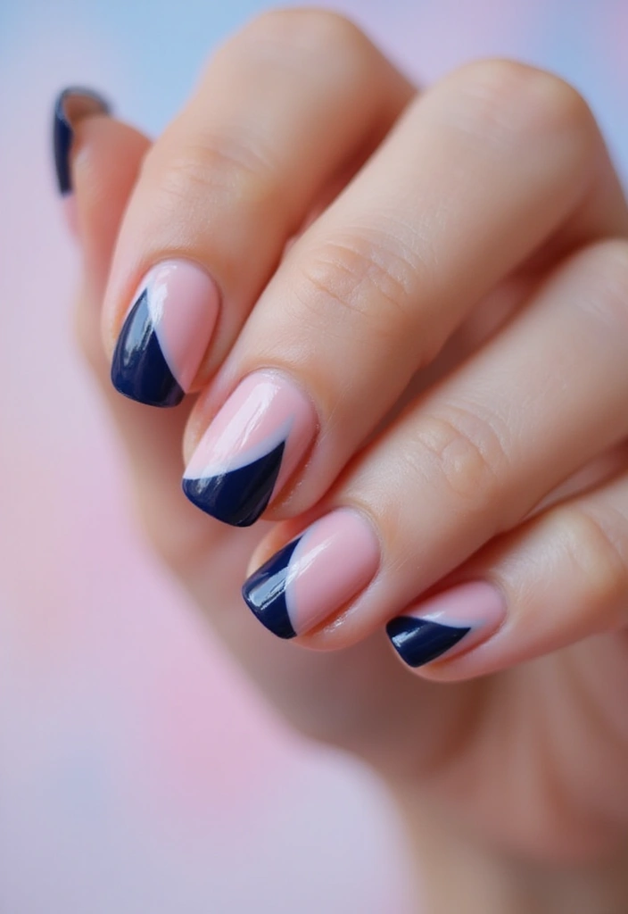 28 Essential Nail Shape Chart Ideas for Flawless Choices - 17. Half-Moon