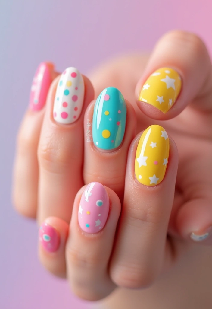 28 Essential Nail Shape Chart Ideas for Flawless Choices - 20. Bubble