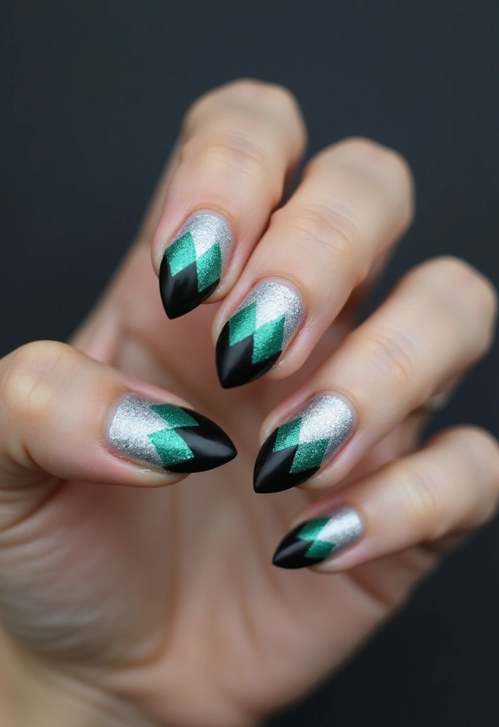 28 Essential Nail Shape Chart Ideas for Flawless Choices - 22. Diamond