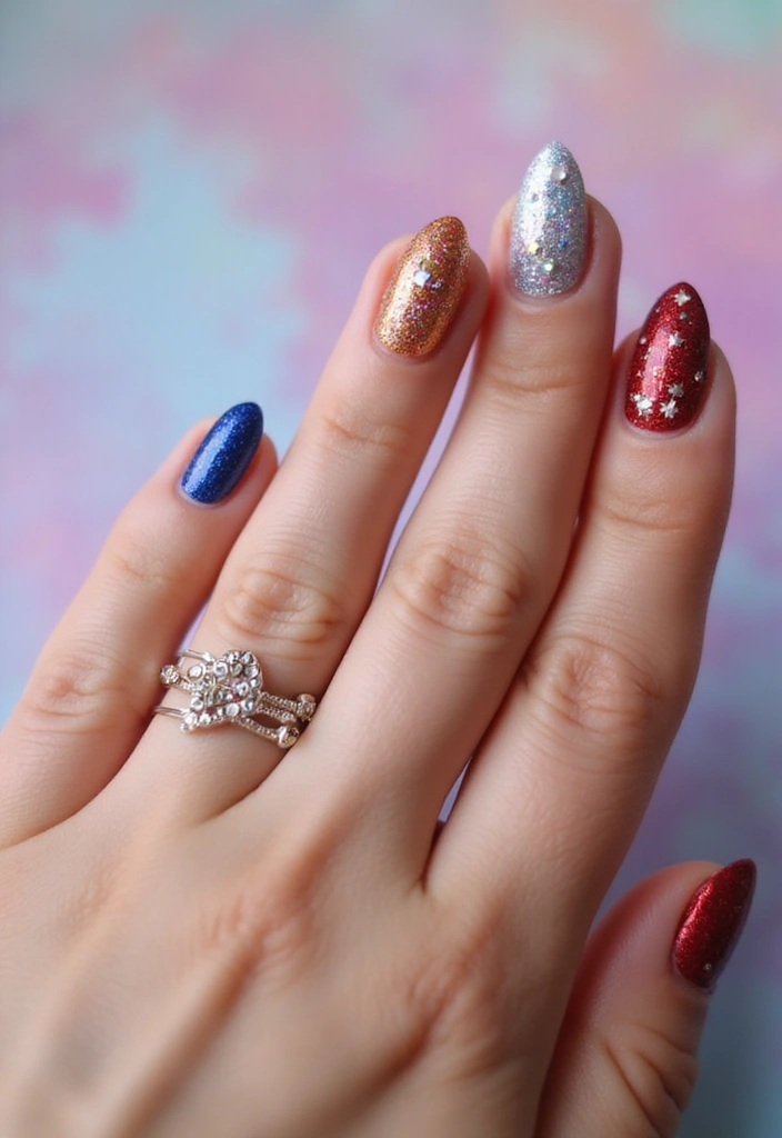 28 Essential Nail Shape Chart Ideas for Flawless Choices - 28. Star