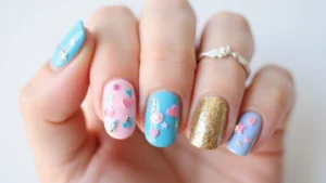 28 Fun Nail Ideas with Charms for Playful