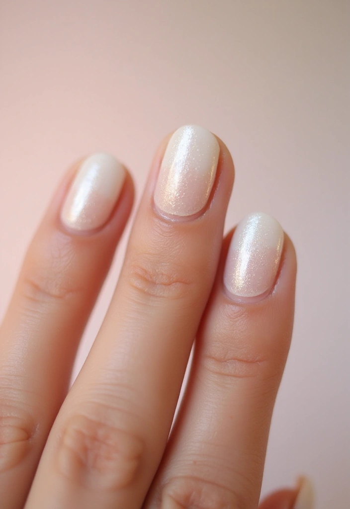 28 Lustrous Pearl Nail Ideas for Iridescent - 23. Frosted Pearl Tips