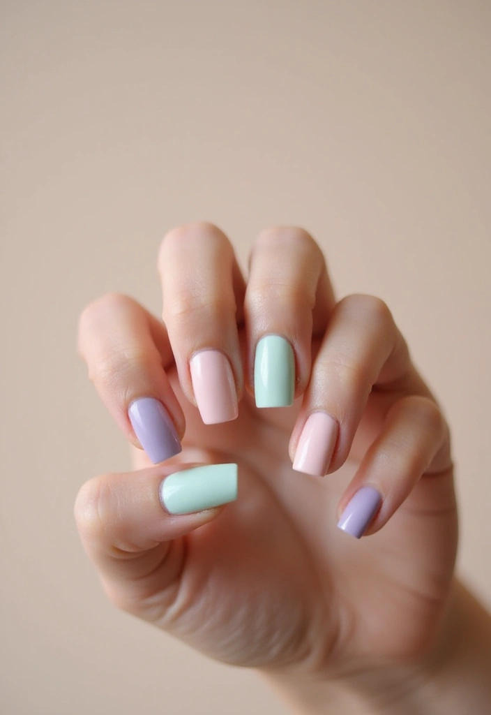 28 Medium Square Nail Ideas for Structured Chic - 1. Classic French Tip Reinvented