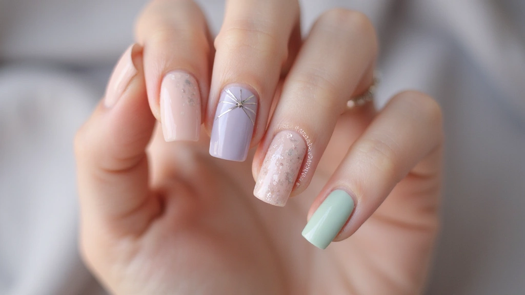 28 Medium Square Nail Ideas for Structured Chic