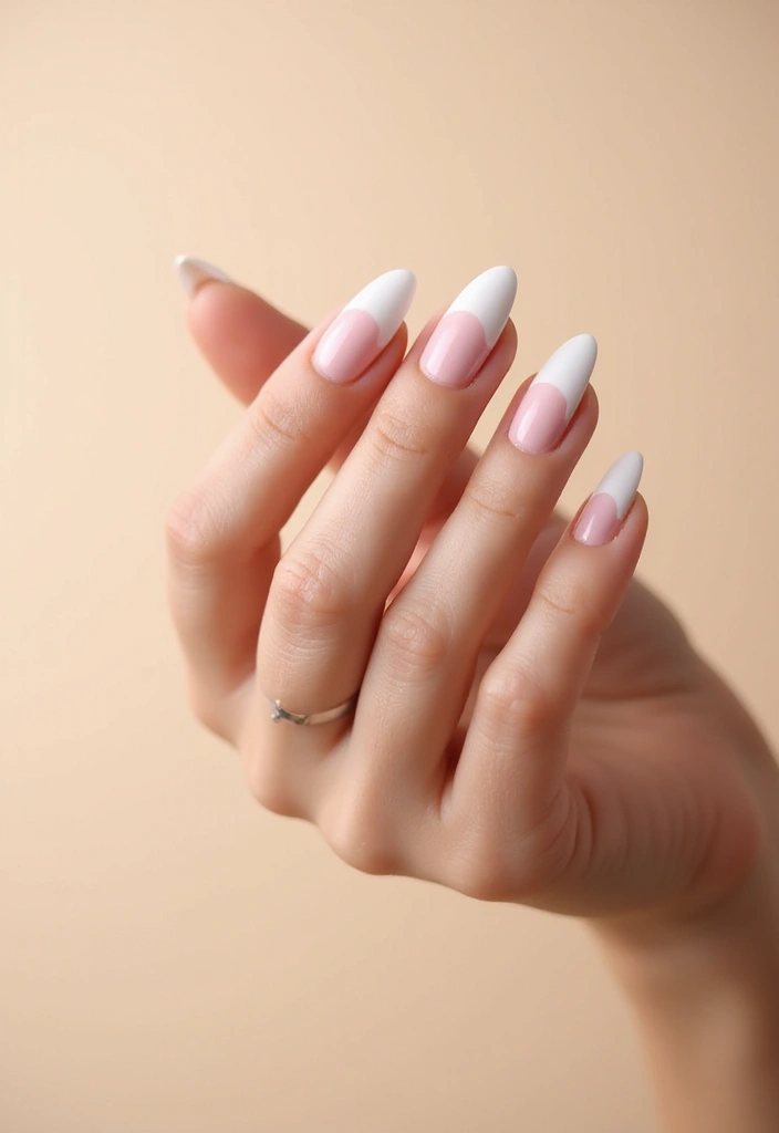 28 Natural Nail Ideas for Healthy Shining Simplicity - 1. Clean and Classic French Tips