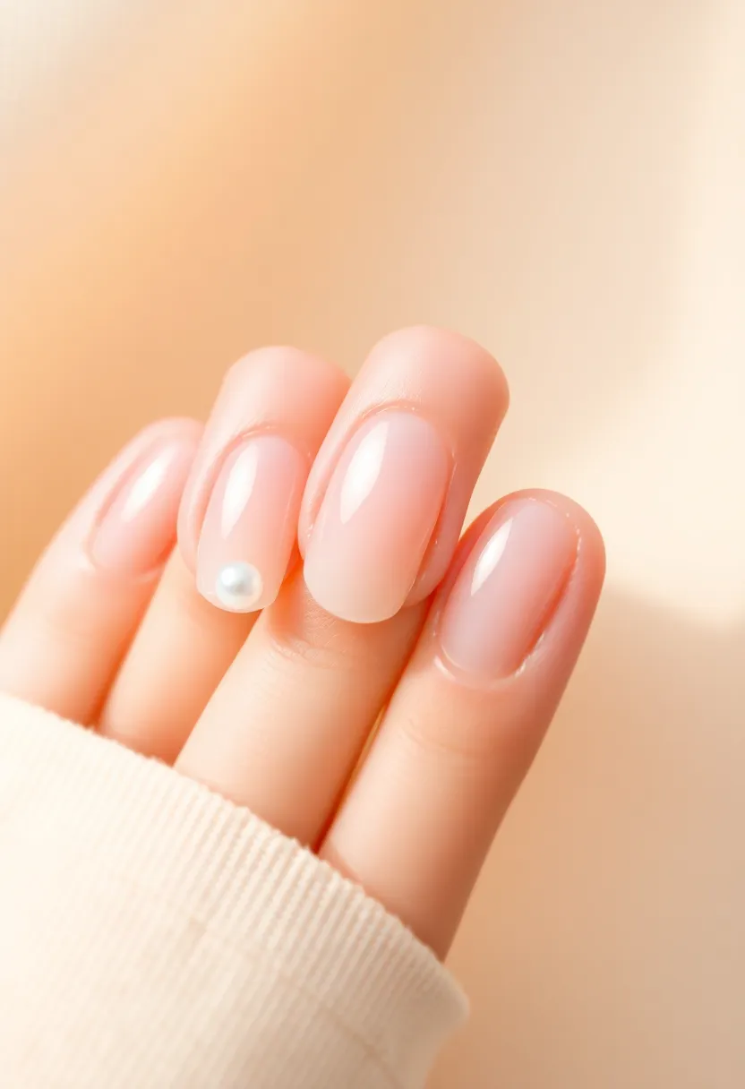 28 Natural Nail Ideas for Healthy Shining Simplicity - 14. Transparent Overlays