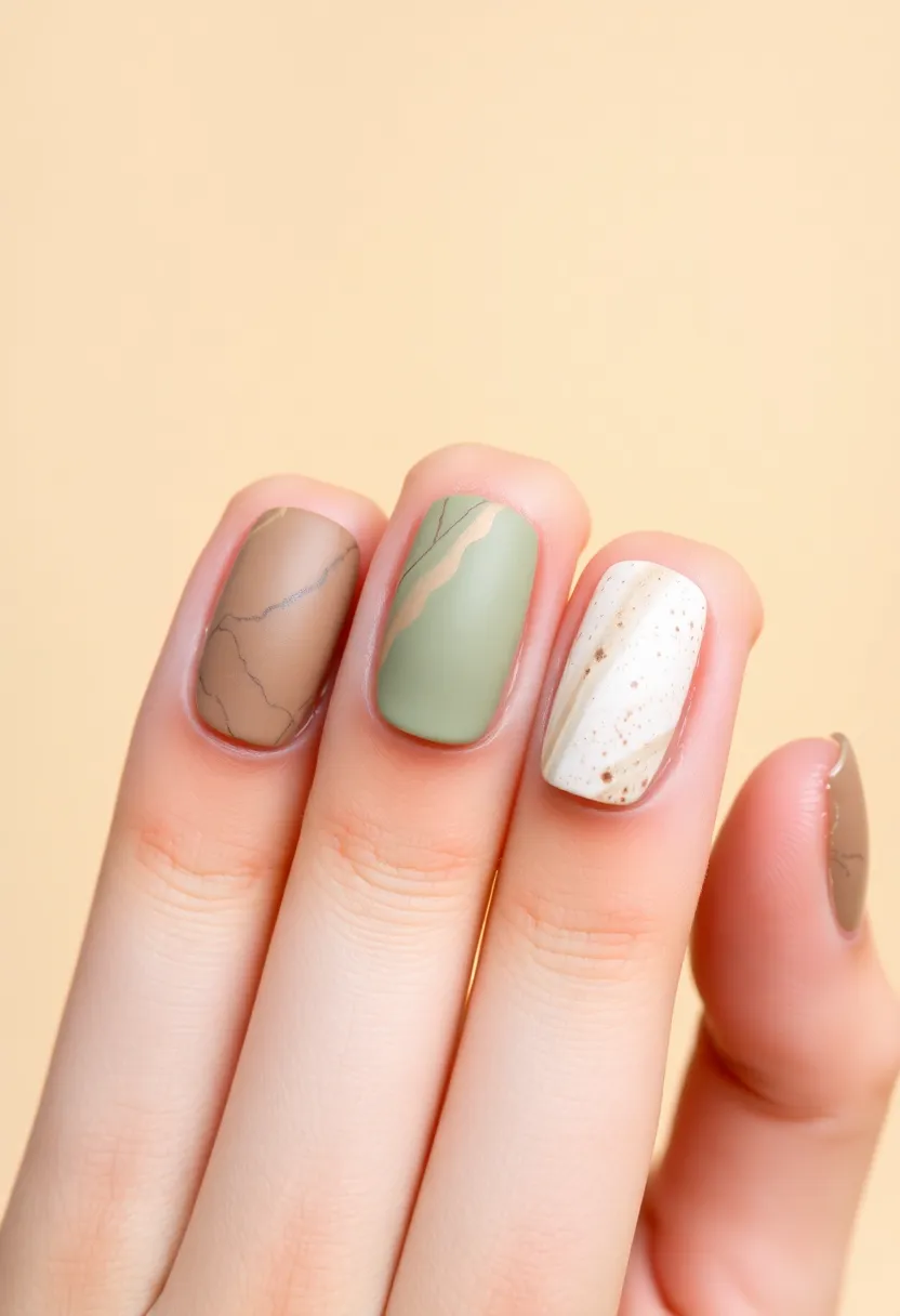 28 Natural Nail Ideas for Healthy Shining Simplicity - 24. Natural Texture