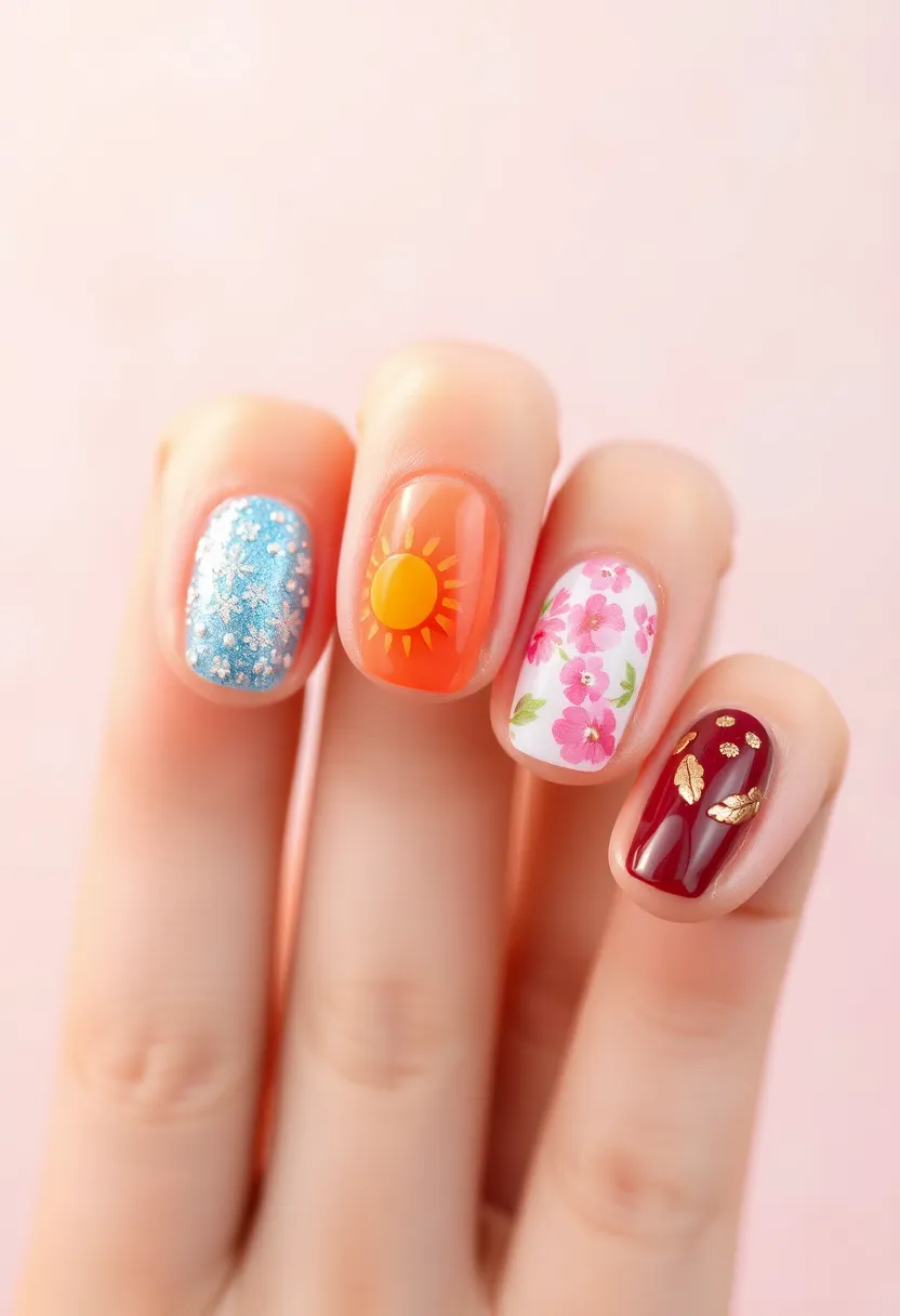 28 Natural Nail Ideas for Healthy Shining Simplicity - 28. Seasonal Nail Care Routine